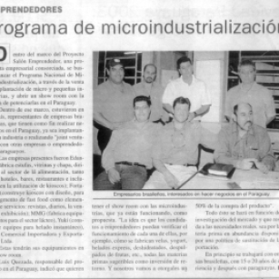 Programa de Micro Industrialización